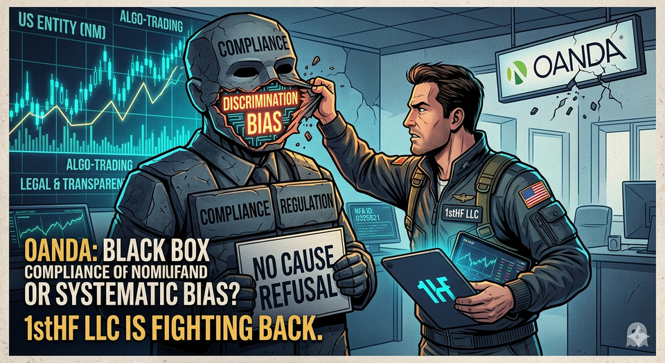 OANDA: Compliance or Systematic Discrimination? Why 1stHF LLC is Fighting Back